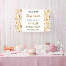 Neutral Baby Boy Shower | Cute Safari Animal