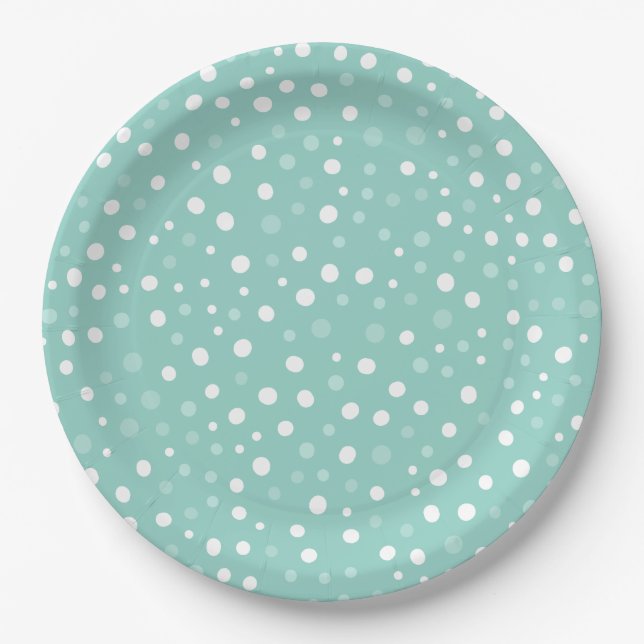 Neutral Baby It's Cold Outside 9" Paper Plate (Front)