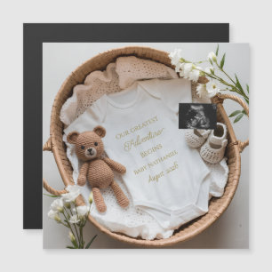 Neutral Baby Reveal Pregnancy announcement gift