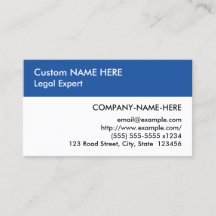 Neutral, Basic Business Card