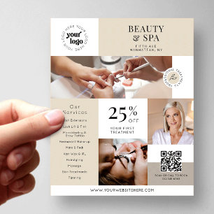 Neutral Beauty Business Services Promotional Flyer
