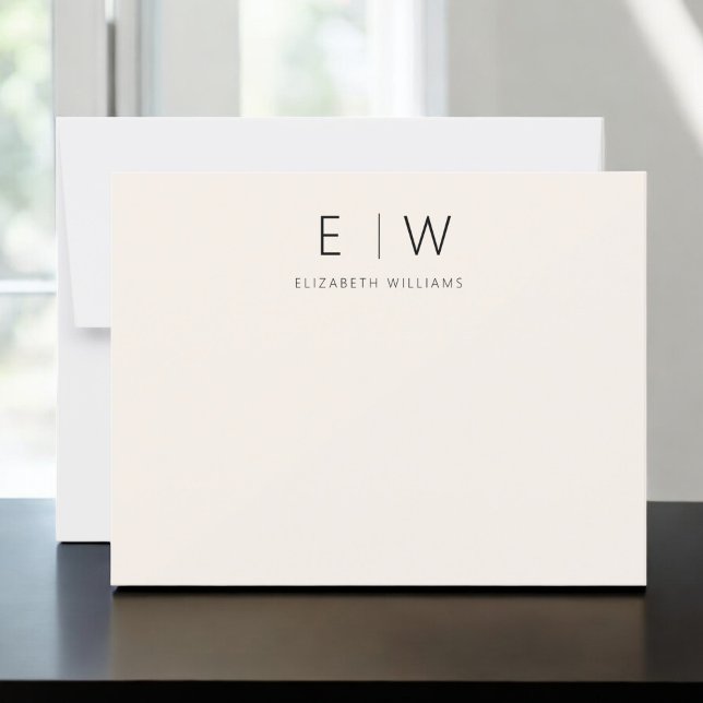 Neutral Beige Elegant Modern Minimalist Thank You (Creator Uploaded)