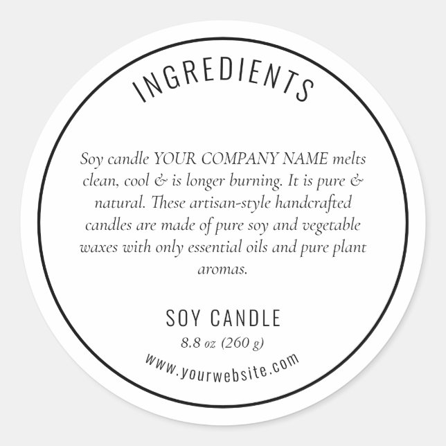 Neutral Black Ingredients Product Label (Front)