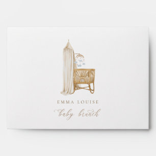 Neutral Boho Baby Brunch Envelope