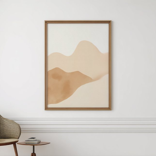 Neutral Boho Watercolor Poster | Digital Download (Creator Uploaded)