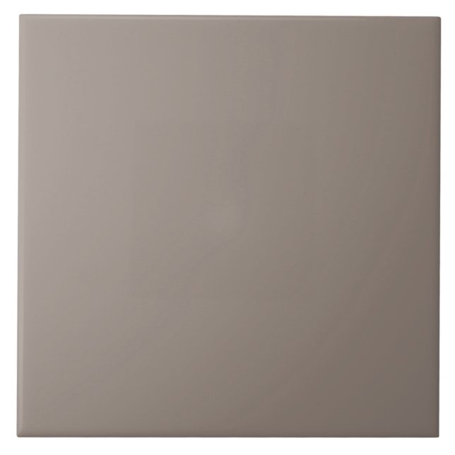 Neutral Clay Color Ceramic Tile. Tile (Front)