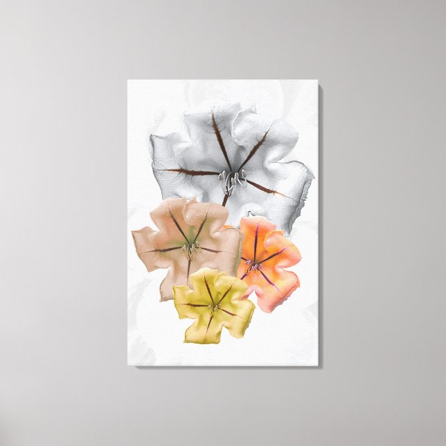 Neutral Colour Flower print | Flower Print (Front)