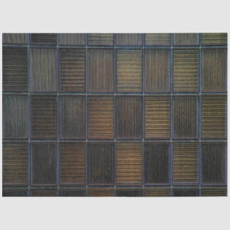 Neutral Coloured Block Corduroy Look Tissue Paper