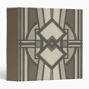 Neutral Deco Panel I Binder