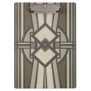 Neutral Deco Panel I Clipboard