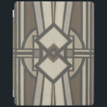 Neutral Deco Panel I iPad Cover<br><div class="desc">Patterns</div>