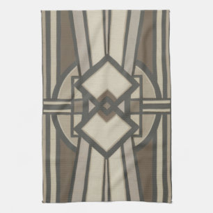 Neutral Deco Panel I Kitchen Towel