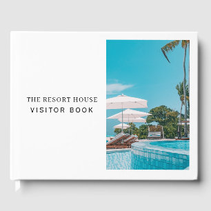 Neutral Design Vacation Rental Guest Comment Book