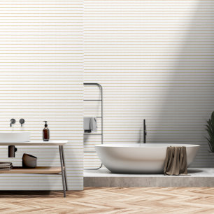 Neutral Earth Tone Watercolor Stripe, peel & Stick Wallpaper