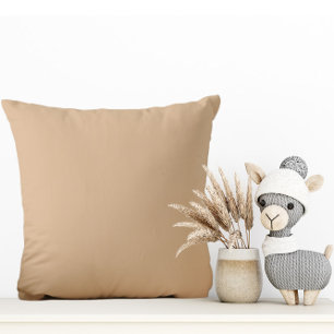 Neutral Elegant Ivory Beige - Throw Pillow
