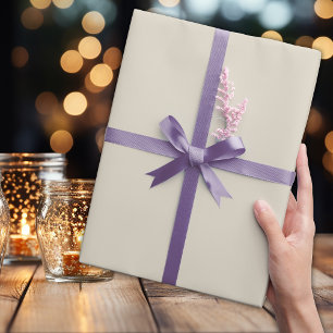 Neutral Elegant Ivory White  - Wrapping Paper