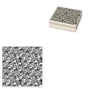 Neutral Foliage Rubber Stamp