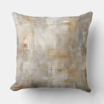 Neutral Grey Gold Plaid