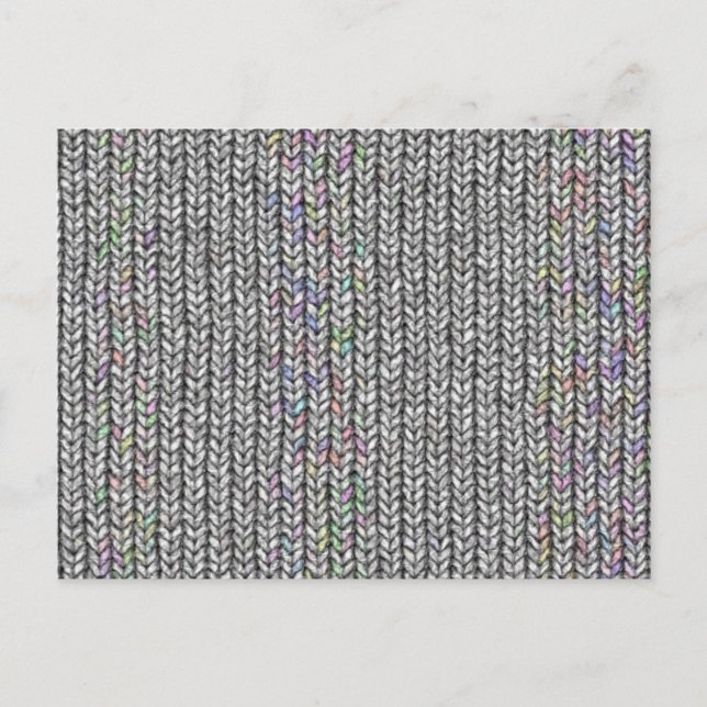 neutral knitwork postcard (Front)