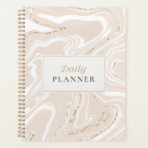 Neutral Minimalist Daily Planner