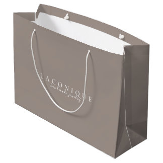 Neutral | Minimalistic | Neutral Large Gift Bag