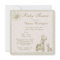 Neutral Mom & Baby Giraffes Vintage Baby Shower