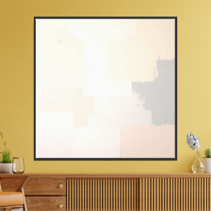 Neutral Pastel Abstract Wall Art Print 
