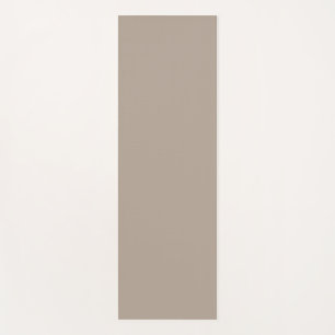 Neutral Reversible 2 Tone Yoga Mat Beige Tan Cream