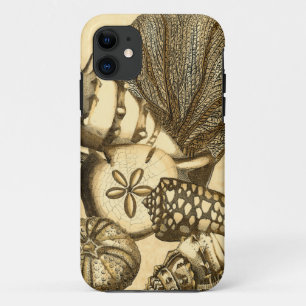 Neutral Shells and Coral Collection iPhone 11 Case