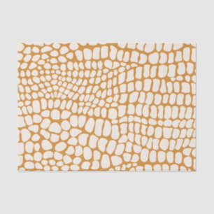Neutral Snake Skin Print Decoupage Tissue Paper