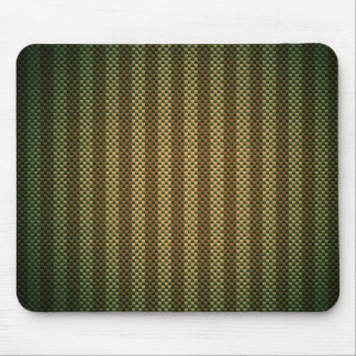 Neutral striped carbon fibre patterned mouse pad
