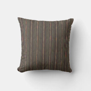 Neutral strokes minimal trendy home decor throw pillow