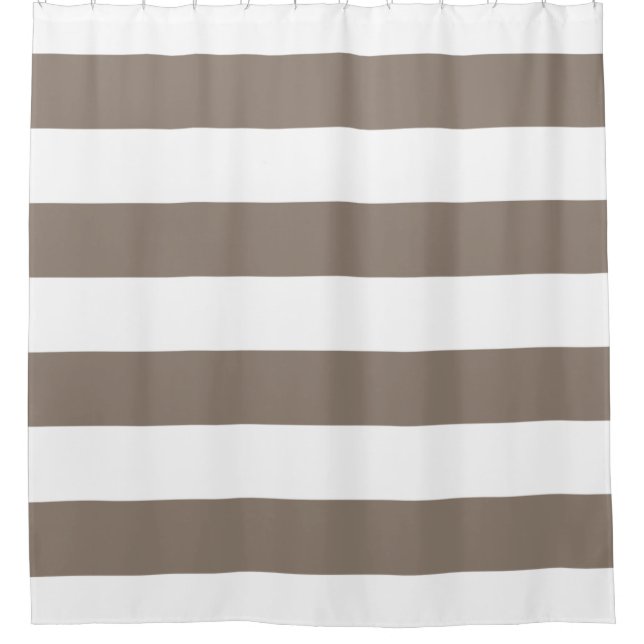 Neutral Taupe and White Striped (Front)
