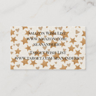 Neutral Teddy Gender Reveal Enclosure Card