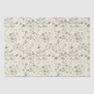 Neutral Watercolour paint-style Pebble Patterned Tissue Paper