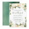 Neutral White Greenery Watercolor Floral Wedding