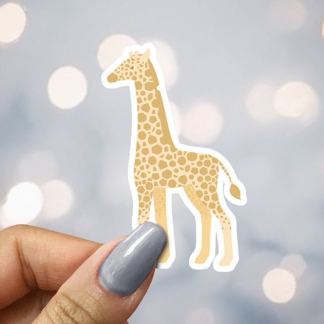 Neutral Yellow Giraffe Safari Envelope Seal (Creator Uploaded)
