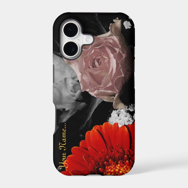 Neutrales Blumendesign (Back)