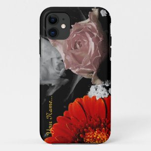 Neutrales Blumendesign iPhone 11 Case