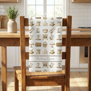 Neutrals Baking Queen Kitchen Towel