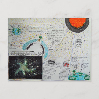 Neutrinos are Gravity, Postcard