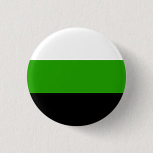 Neutrois Flag Badge 1 Inch Round Button
