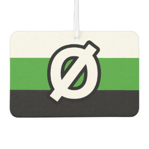Neutrois Pride Car Air Freshener