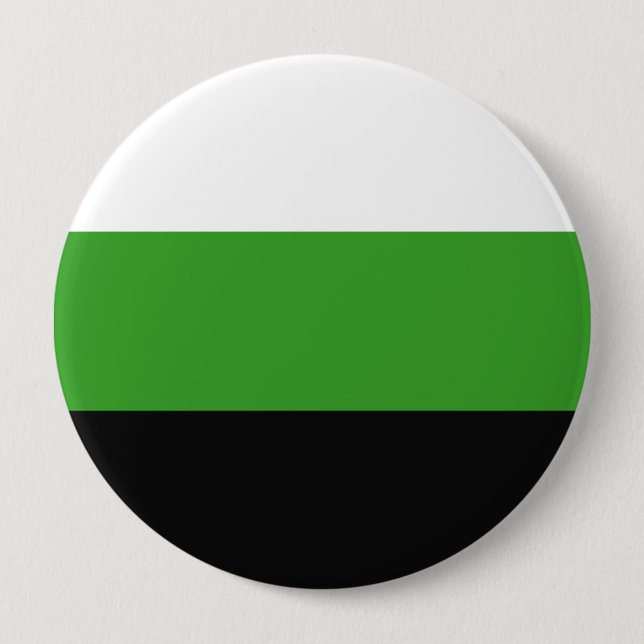 Neutrois Pride Flag 4 Inch Round Button (Front)