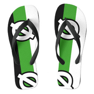 Neutrois Pride Flip Flops