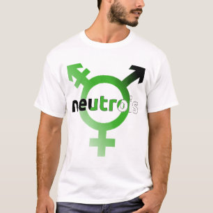 Neutrois pride shirt with transgender symbol