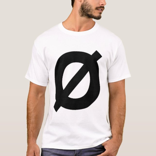 Neutrois symbol shirt (Front)