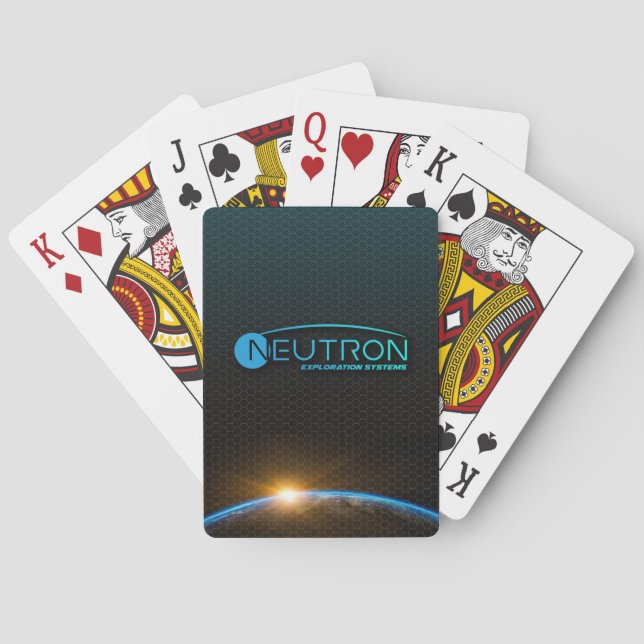 Neutron Exploration Systems Playing Cards (Back)