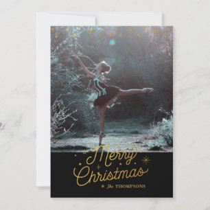 NEUVIÈME JOUR DE NOËL / Carte photo de Noël