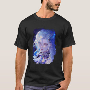 Neuvillette Genshin Art Basic Dark T-Shirt
